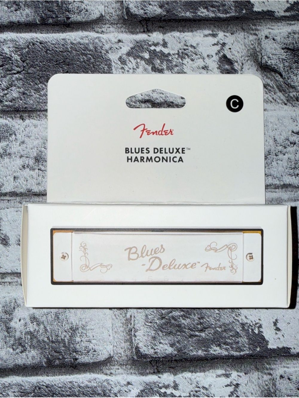 Fender 0990701001 Blues Deluxe Harmonica - Key of C BRAND NEW IN BOX